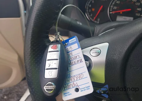 2014 Nissan Maxima 3.5 S z USA, uszkodzony, nr VIN 1N4AA5AP6EC498890